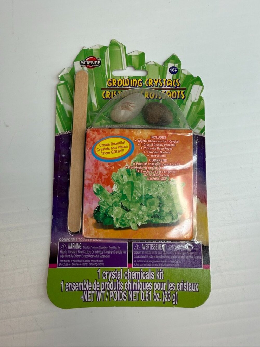 Creative Kids Crystal Chemicals Kit Grow Rock Toy Party Learn Stem Collect Ni